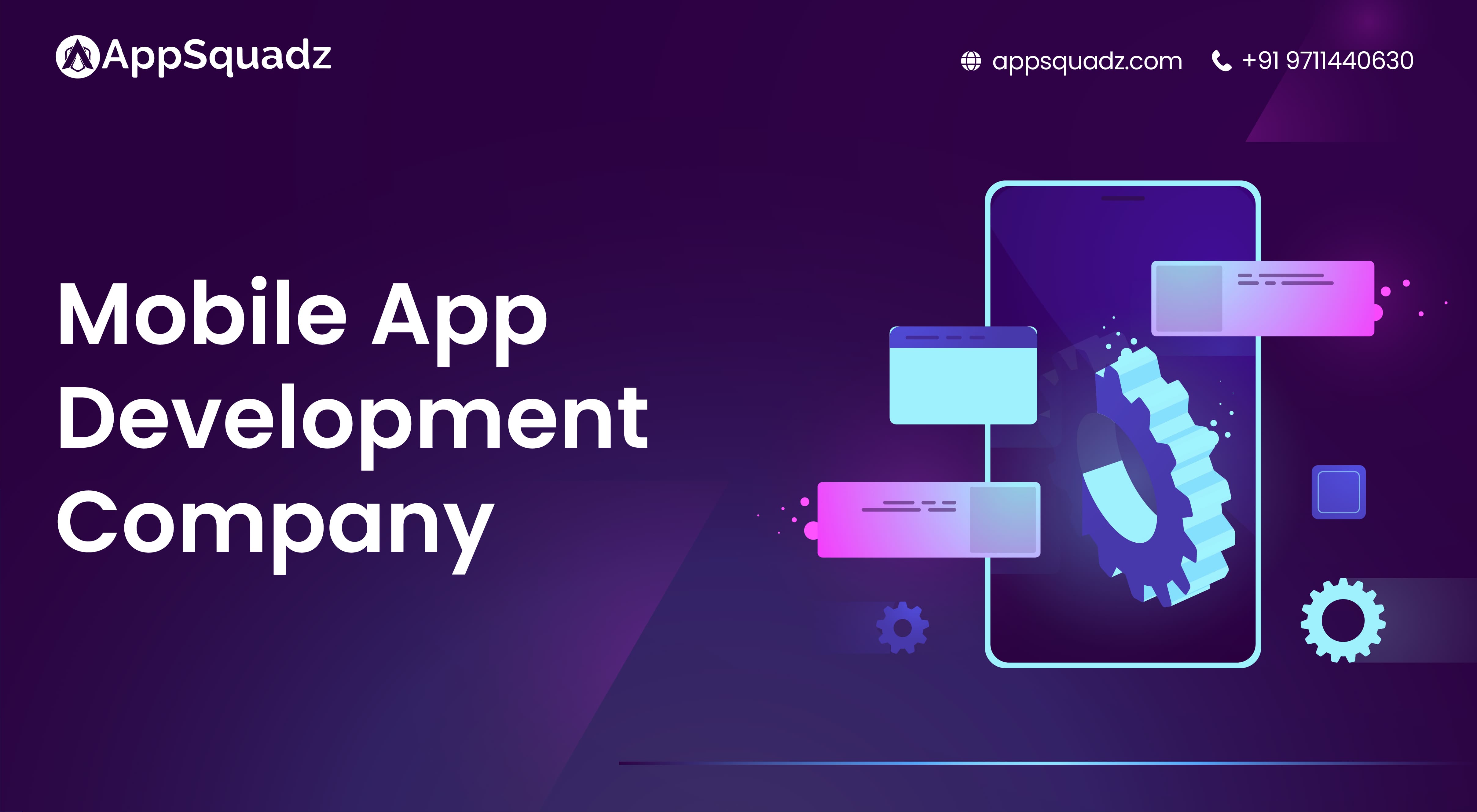 Best Professional Mobile App Development Software Company | Appsquadz